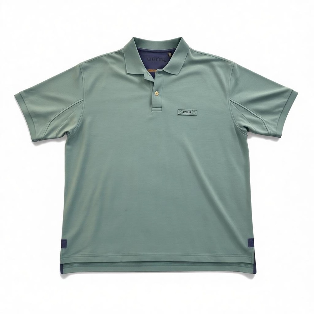 Orvis Men's Aqua Polo Shirt NWT